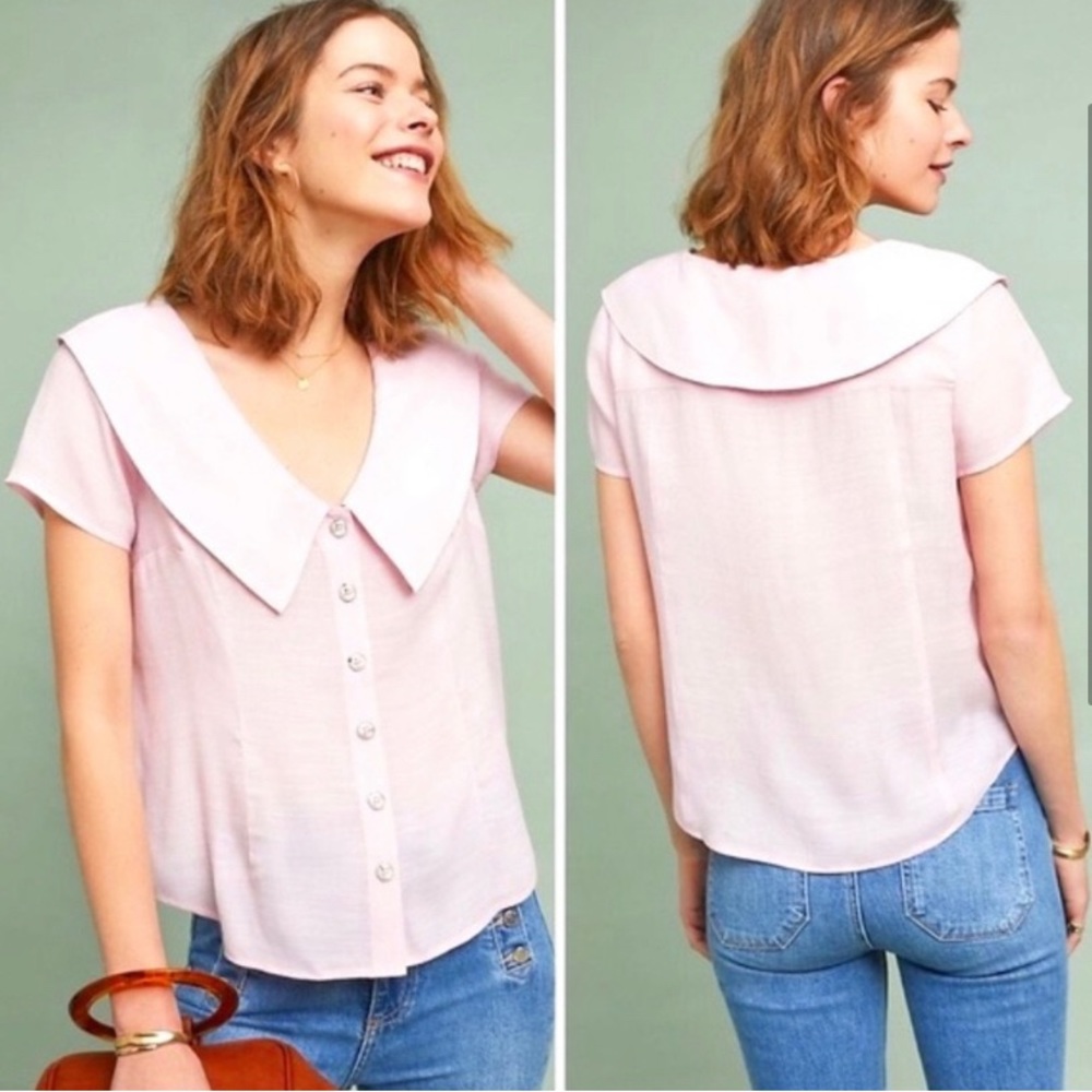 Dreamy Anthropologie Austen Blouse